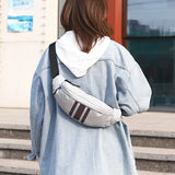 Luminous Rock Travel Chest Bag Nylon Shoulder Street Small Bag