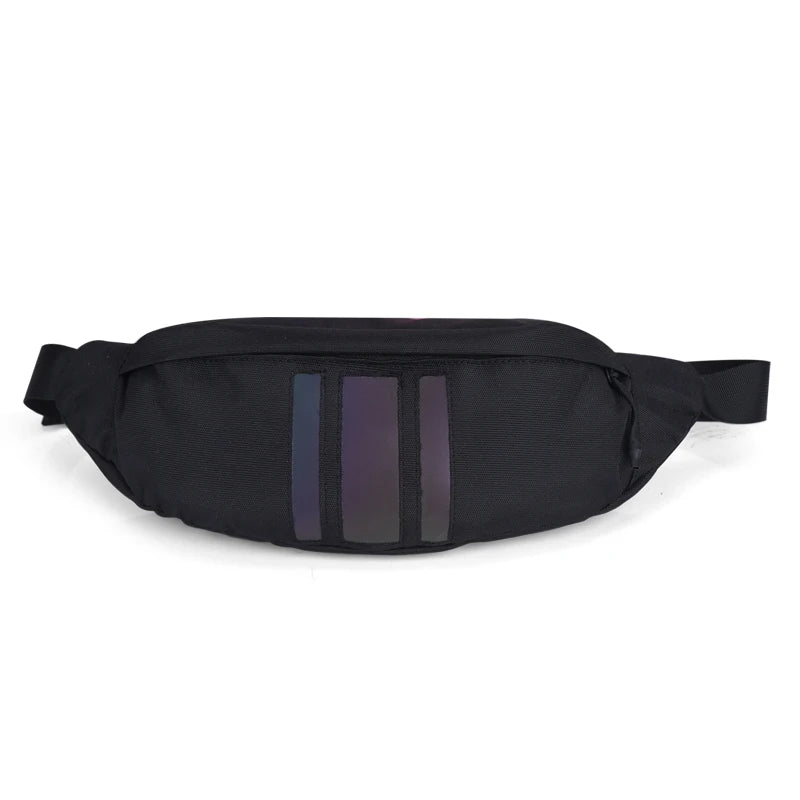 Luminous Rock Travel Chest Bag Nylon Shoulder Street Small Bag