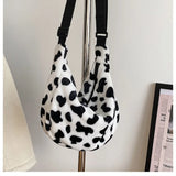 Women Cotton Shoulder Bag Casual Vintage Purse Bucket Pouch for Girls