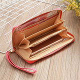 Women Long Clutch Wallet Zipper Purse Large Capacity Hand Wallet