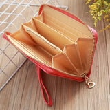 Women Long Clutch Wallet Zipper Purse Large Capacity Hand Wallet