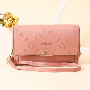 Women Long Purses Vintage Shoulder Bags with Cell Phone Pocket and Zipper