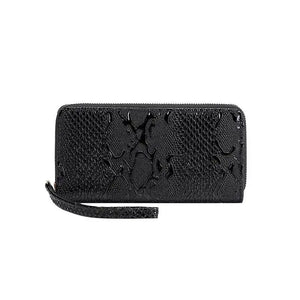 Women Long Wallet Wrist Strap Large Capacity Wallet Clutch