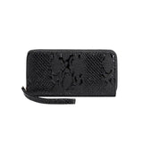 Women Long Wallet Wrist Strap Large Capacity Wallet Clutch