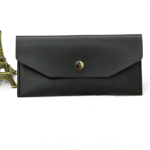 Women Leather Long Wallet Money Clutch Multifunctional Female Purse