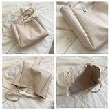 Women Casual Tote Shoulder Handbag Lady Leather Shopping Bag