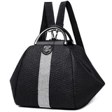 Women Backpacks Casual Diamond Embellished Waterproof Shoulder Bags