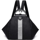 Women Backpacks Casual Diamond Embellished Waterproof Shoulder Bags
