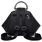 Women Backpacks Casual Diamond Embellished Waterproof Shoulder Bags