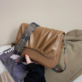 Women Bag High PU Leather Crossbody Handbag Solid Female Shoulder Bag