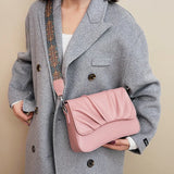 Women Bag High PU Leather Crossbody Handbag Solid Female Shoulder Bag