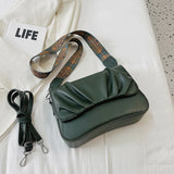 Women Bag High PU Leather Crossbody Handbag Solid Female Shoulder Bag