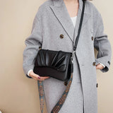 Women Bag High PU Leather Crossbody Handbag Solid Female Shoulder Bag