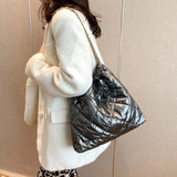Women Shoulder Bags Large Capacity Western Style Texture