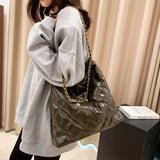 Women Shoulder Bags Large Capacity Western Style Texture