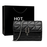 Leather Chain Shoulder Bag Casual Messenger Bags