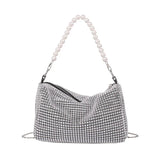 Women Diamond Hobo-bag Rhinestone Shoulder Evening Party Purse