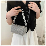 Women Diamonds Bags Rhinestone Handbag Shoulder Bag Purse Shining Crossbody Bag