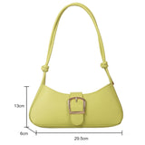 Women PU Leather Handbag Solid Hobos Shoulder Crossbody Bags