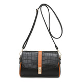 Women Crocodile Leather Handbag Shoulder Bag Tote Retro Handbag