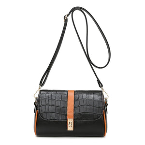 Crocodile Leather Handbag Women Crossbody Shoulder Tote Retro Bag