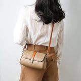 Women Crocodile Leather Handbag Shoulder Bag Tote Retro Handbag