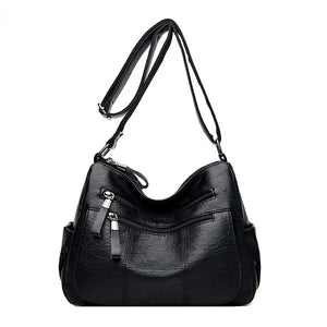 Women Handbags Soft Leather Casual Shoulder Cross Body Bags