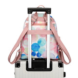 Women Nylon Travel Bagpack Multi-pockets School Bags for Teenage Girls