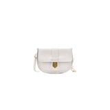 Crocodile Pattern Shoulder Bag PU Leather Messenger Bag