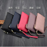 Women Makeup Bag Portable Leather Clutch Beauty Toiletry Pouch Neceser