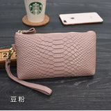 Women Makeup Bag Portable Leather Clutch Beauty Toiletry Pouch Neceser