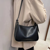 Women Medium Crossbody Bag PU Leather Adjustable Strap Purses