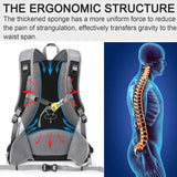25L Outdoor Backpack Waterproof Cycling Mountaineering Rucksack