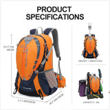 25L Outdoor Backpack Waterproof Cycling Mountaineering Rucksack