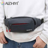 Oxford Dog Walking Bum Bag Fanny Pack for Travel Running Hiking Jogging
