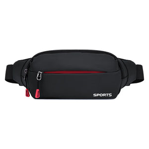Waterproof Fanny Pack Zipper Pocket Adjustable Belt for Outdoor Sports