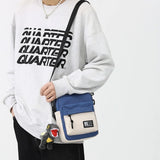 Canvas Shoulder Messenger Bags Small Female Crossbody Bag Girl Boy Mini Handbags