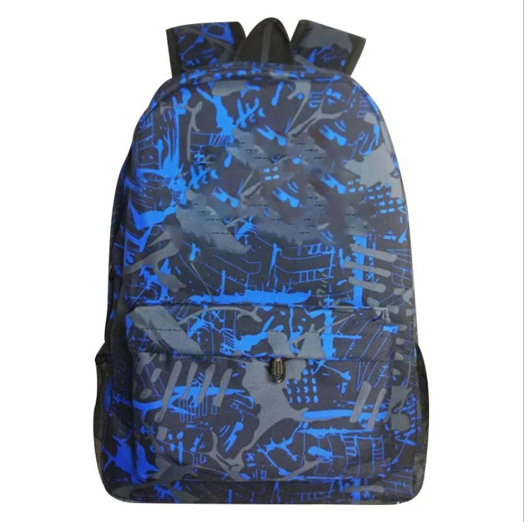 Canvas Backpack College Student School Backpack Bags for Teenagers