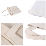 Canvas Tote Bag Lightweight Folding Backpack Mochila Feminina