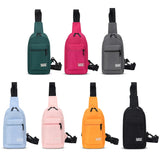 Women Men Casual Small Backpack Girls Chest Bag Female Crossbody
