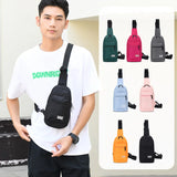 Women Men Casual Small Backpack Girls Chest Bag Female Crossbody