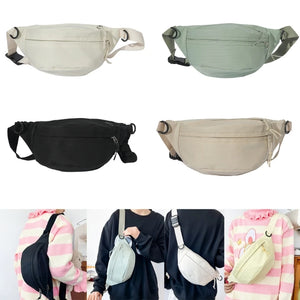 Casual Waist Fanny Pack Adjustable Belt Bum Bag Outdoor Travel Crossbody Phone P