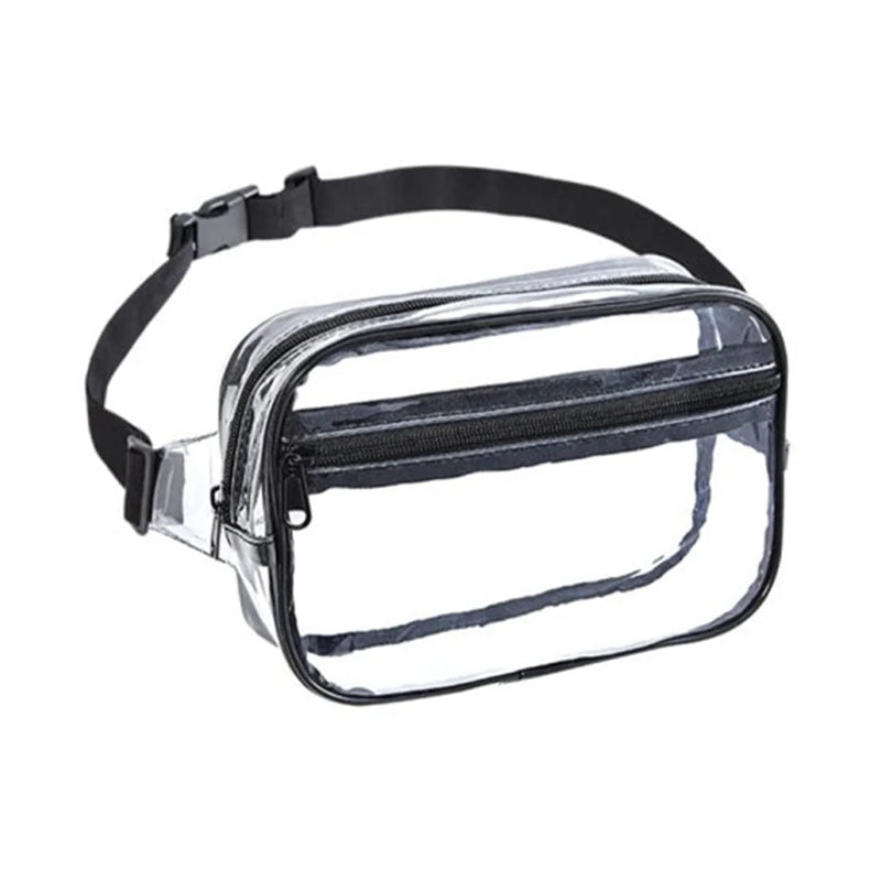 Large Capacity Clear PVC Waist Bag Waterproof Fanny Pack for Women Men