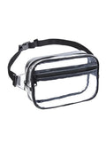 Large Capacity Clear PVC Waist Bag Waterproof Fanny Pack for Women Men