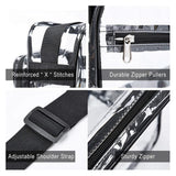 Waterproof Crossbody Bag Large Capacity Phone Storage Zipper Closure