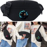 Japan Print Fanny Pack Waist Bag for Women Men
