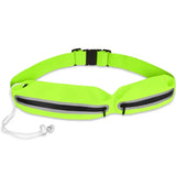 Unisex Fitness Waist Bag with Reflective Strip, Running & Cycling Waist Pack