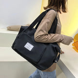 Foldable Gym Bag Wet Dry Duffel Handbag Waterproof Travel Sports Yoga Tote