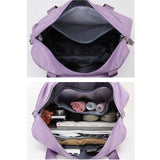 Foldable Gym Bag Wet Dry Duffel Handbag Waterproof Travel Sports Yoga Tote