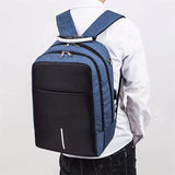 Canvas College Student School Backpack Bags For Teenagers